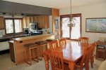 Mammoth Lakes Vacation Rental Sunrise 35 - Nice Dining Room Table Seats 6 and more at the Bar